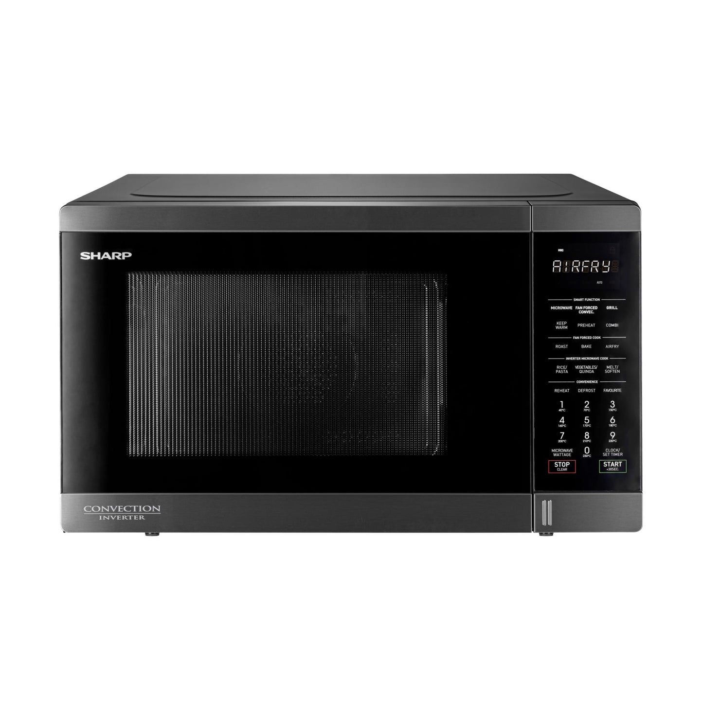 Sharp R321CAFBS 32L 1100W Airfry Convection Microwave (Black)