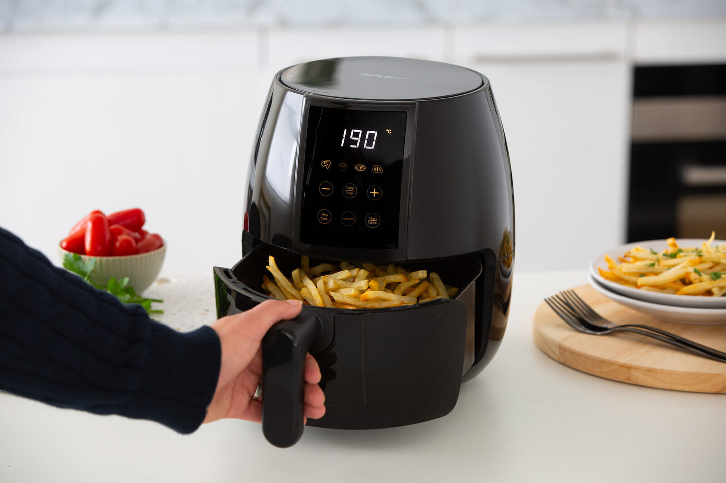 Healthy Choice 3L Digital Air Fryer (200°C) with Removable Drawer