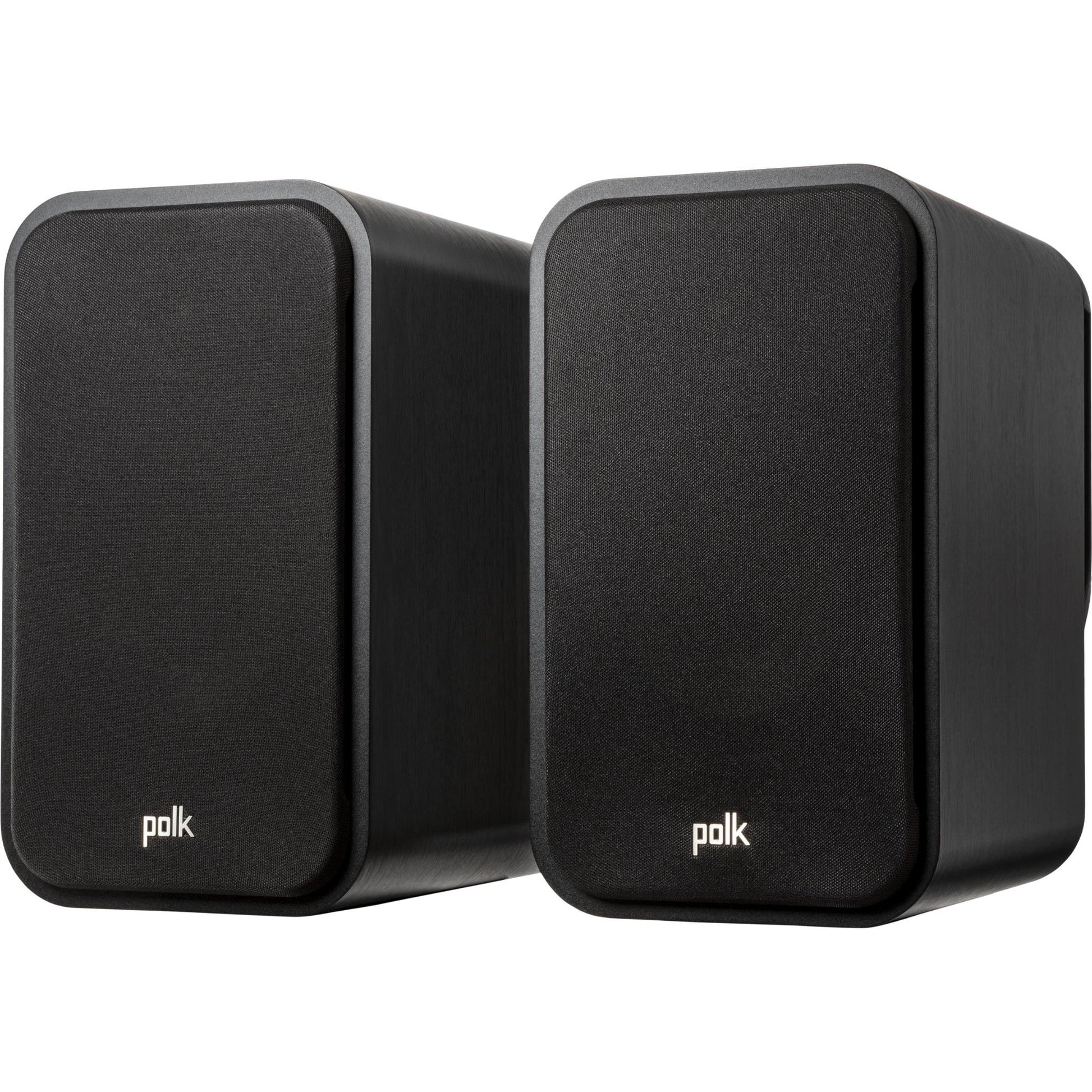 Polk Audio ES20 Bookshelf Speakers (Black)