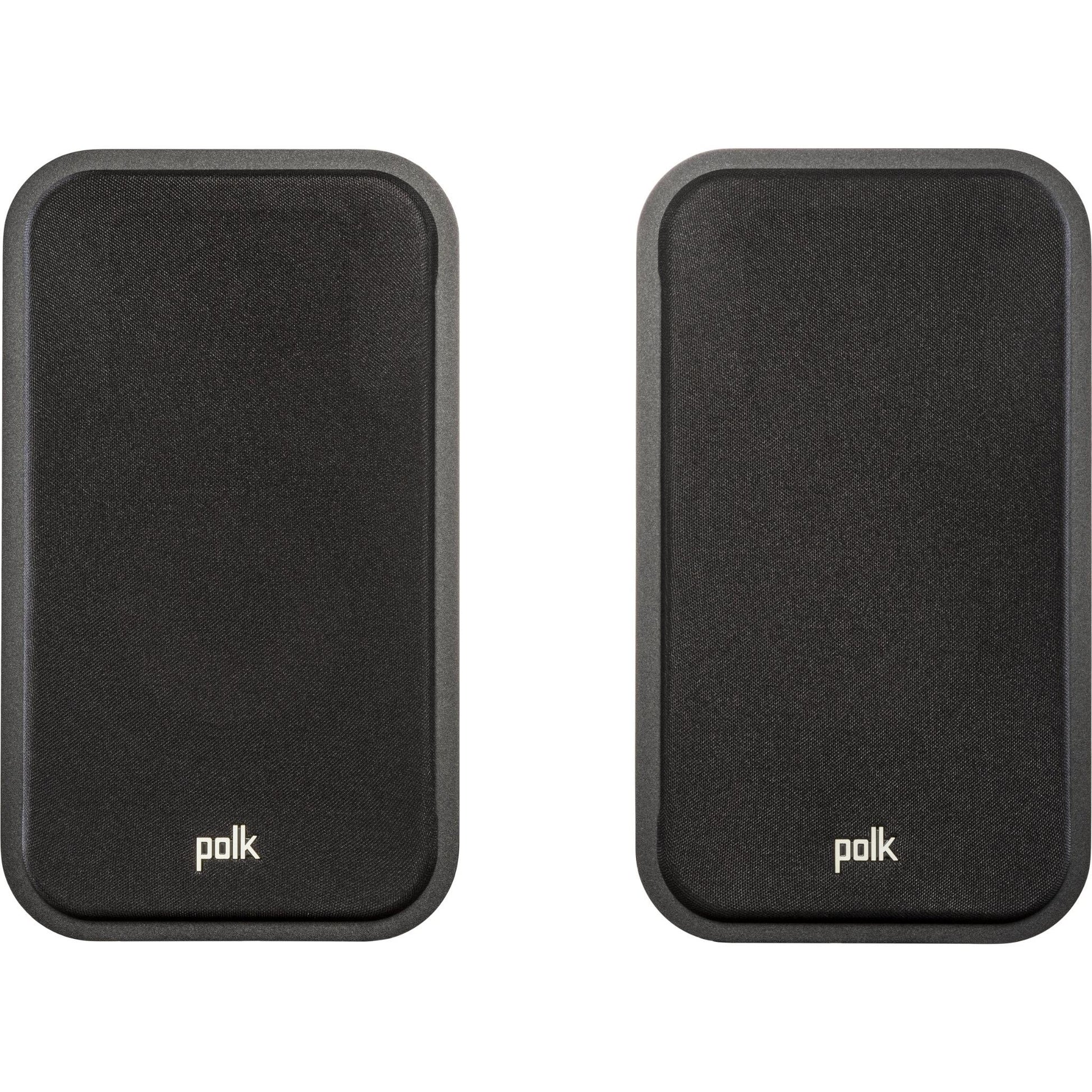Polk Audio ES20 Bookshelf Speakers (Black)