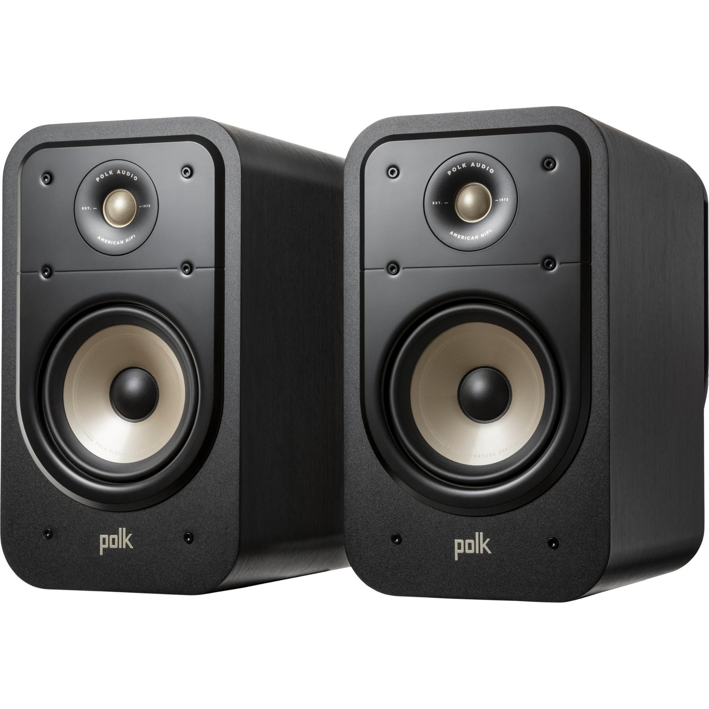 Polk Audio ES20 Bookshelf Speakers (Black)