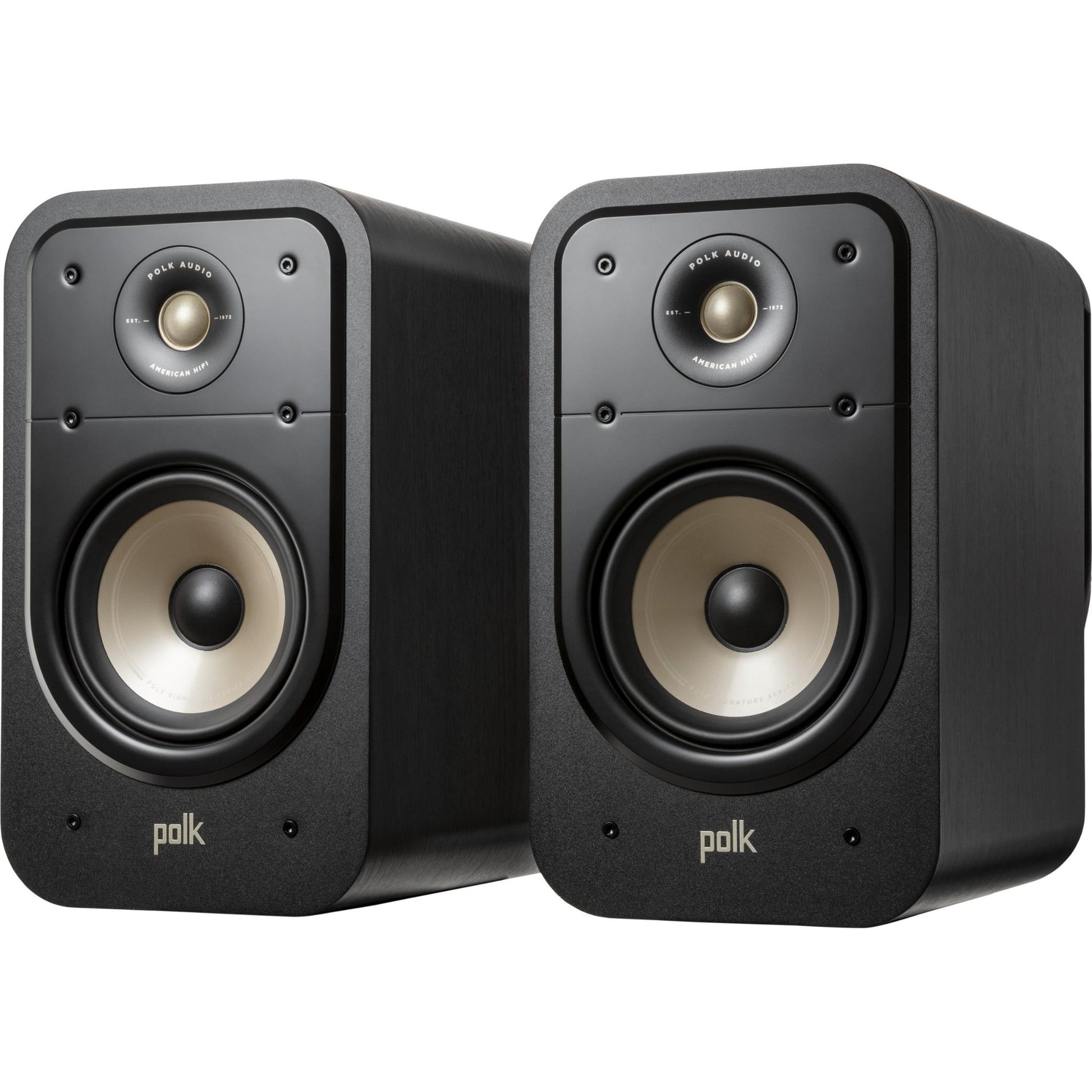 Polk Audio ES20 Bookshelf Speakers (Black)