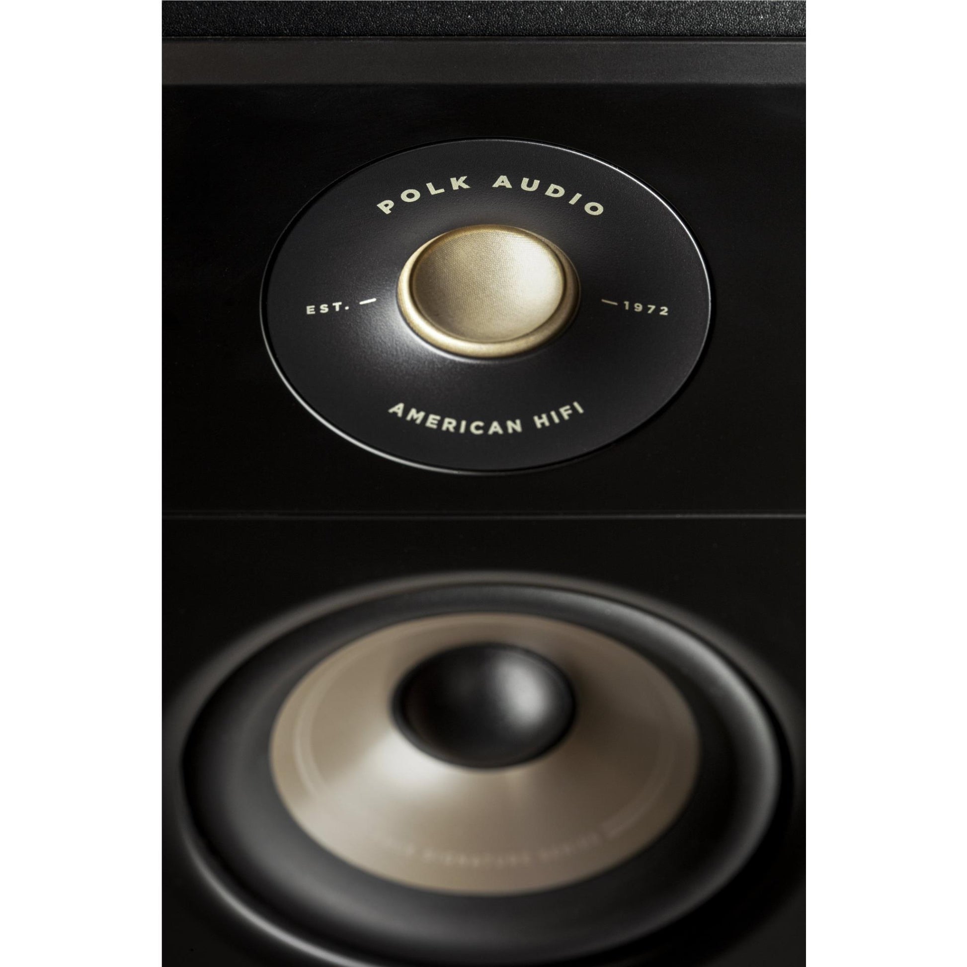 Polk Audio ES10 Bookshelf/Surround Speakers (Black)