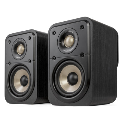 Polk Audio ES10 Bookshelf/Surround Speakers (Black)