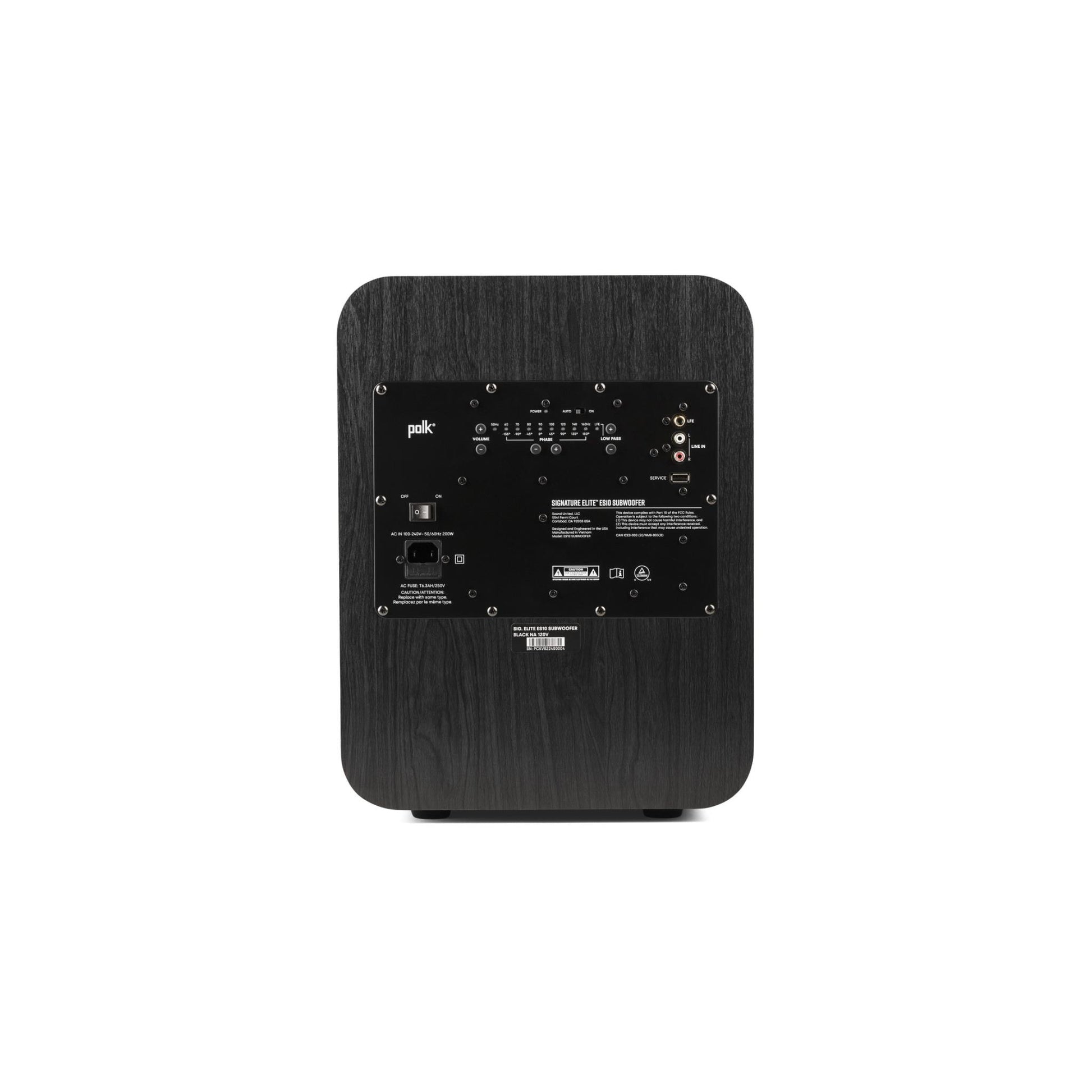 Polk Signature Elite 10" 200W Subwoofer
 (Black)
