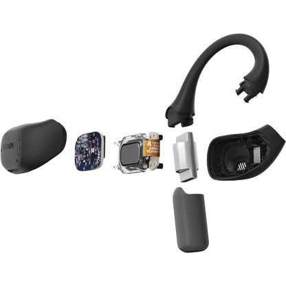 Philips A6709 Wireless Open Ear Sports Earbuds (Black)