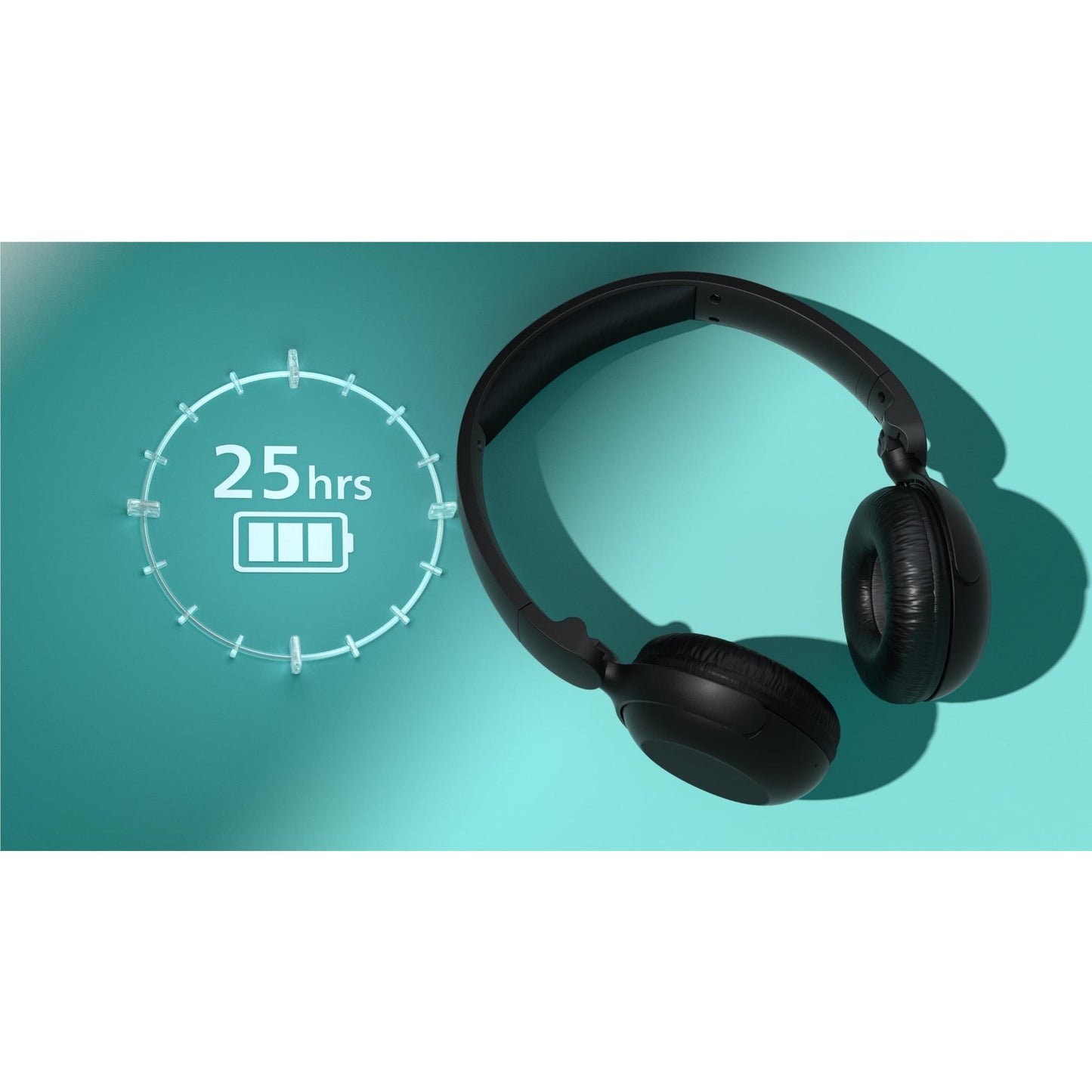Philips TAH2209 Wireless On-Ear Headphones (Black)