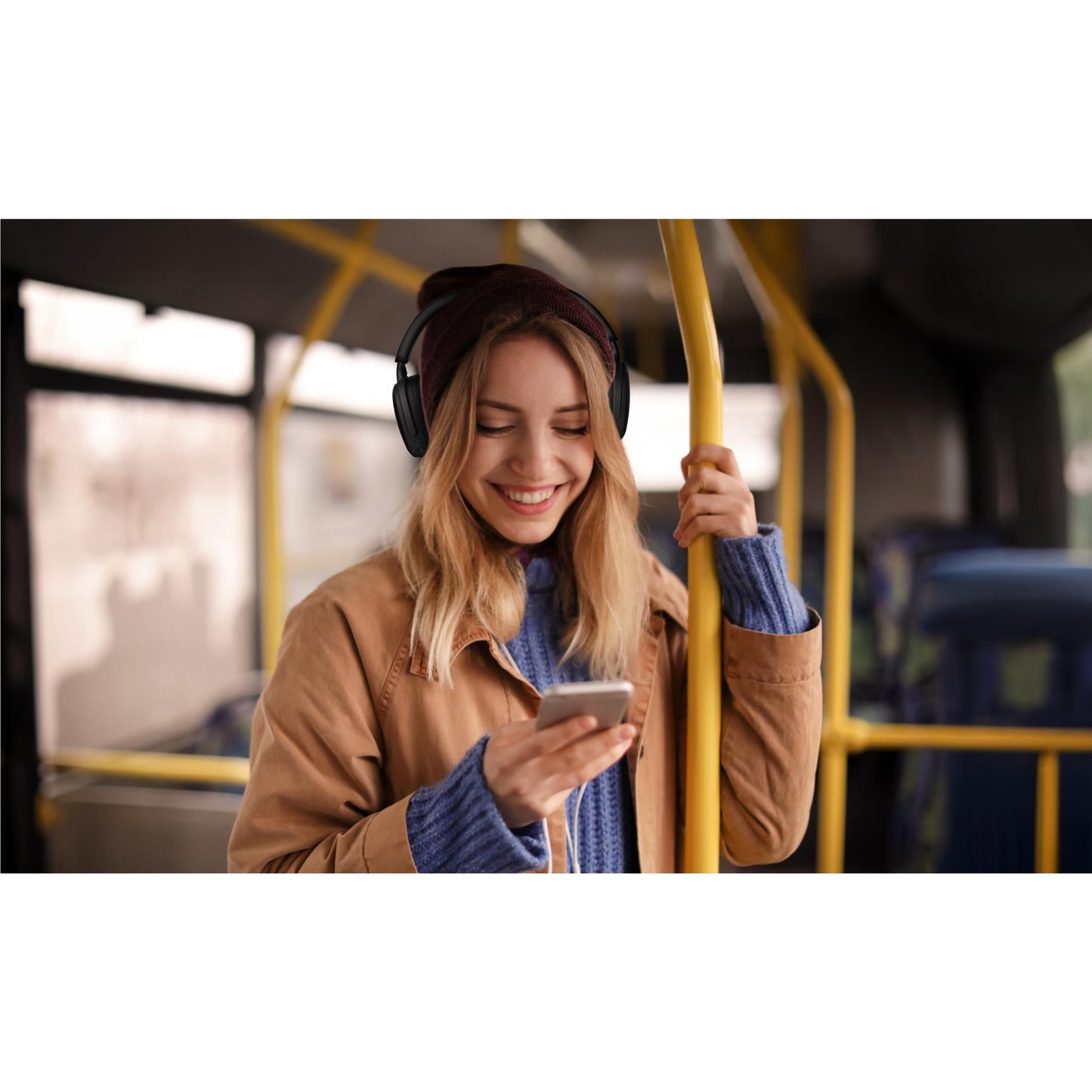 Philips TAH2300 Wireless Over-Ear Headphones (Black)