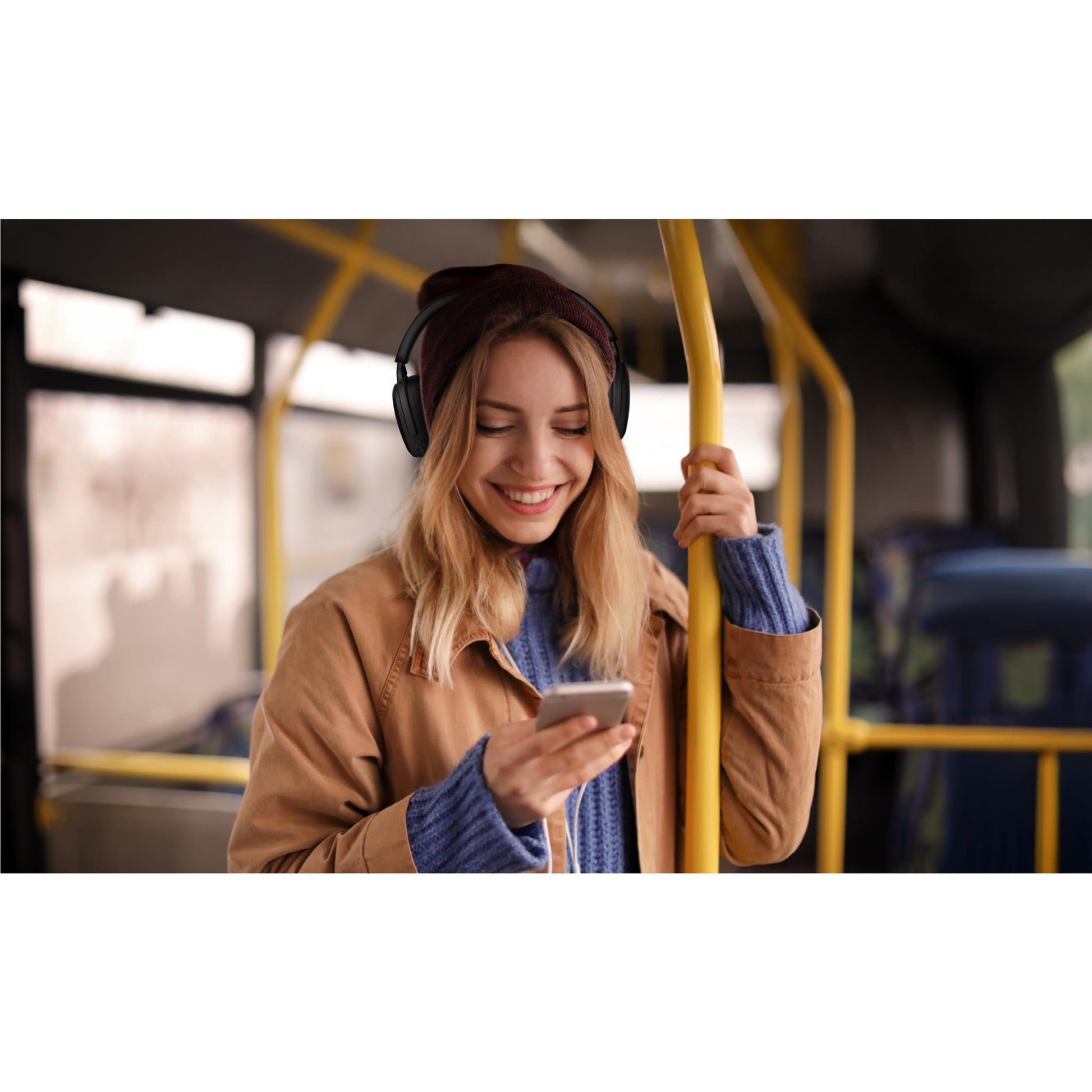Philips TAH2300 Wireless Over-Ear Headphones (Black)