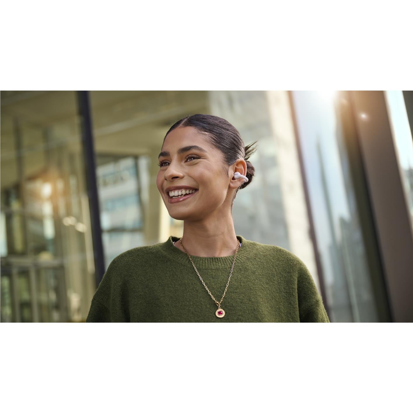 Philips TAQ2000 True Wireless Open-Ear Headphones (White)