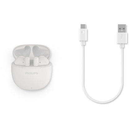 Philips TAT1139 True Wireless Earbuds (White)