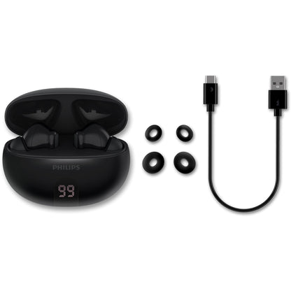 Philips TAT3559 True Wireless ANC Earbuds (Black)