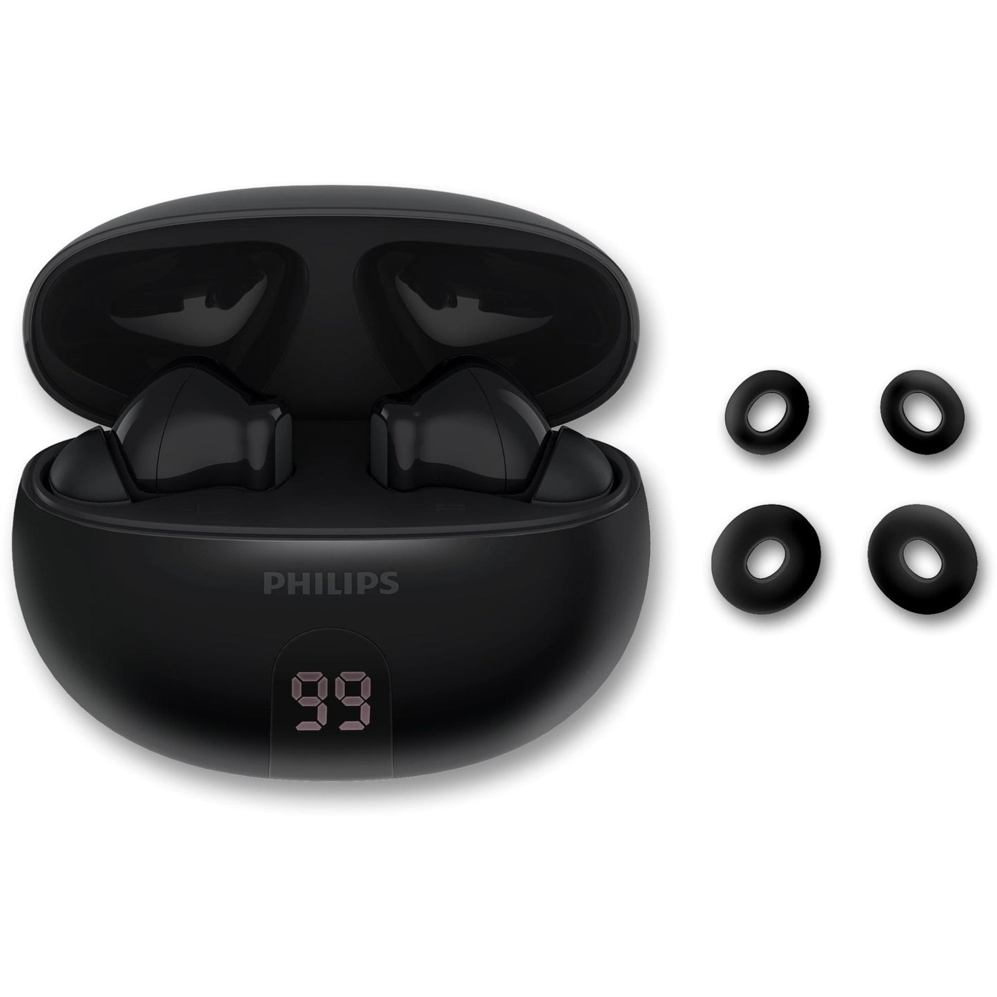 Philips TAT3559 True Wireless ANC Earbuds (Black)