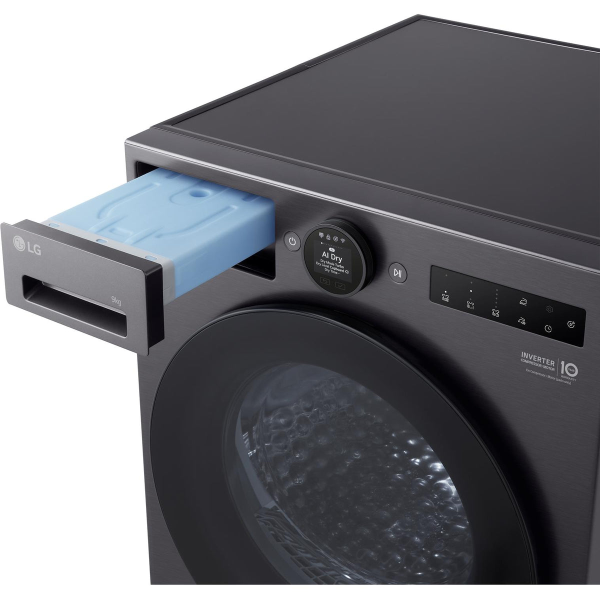 LG DXH9-09MB Series 9 9kg Heat Pump Dryer
