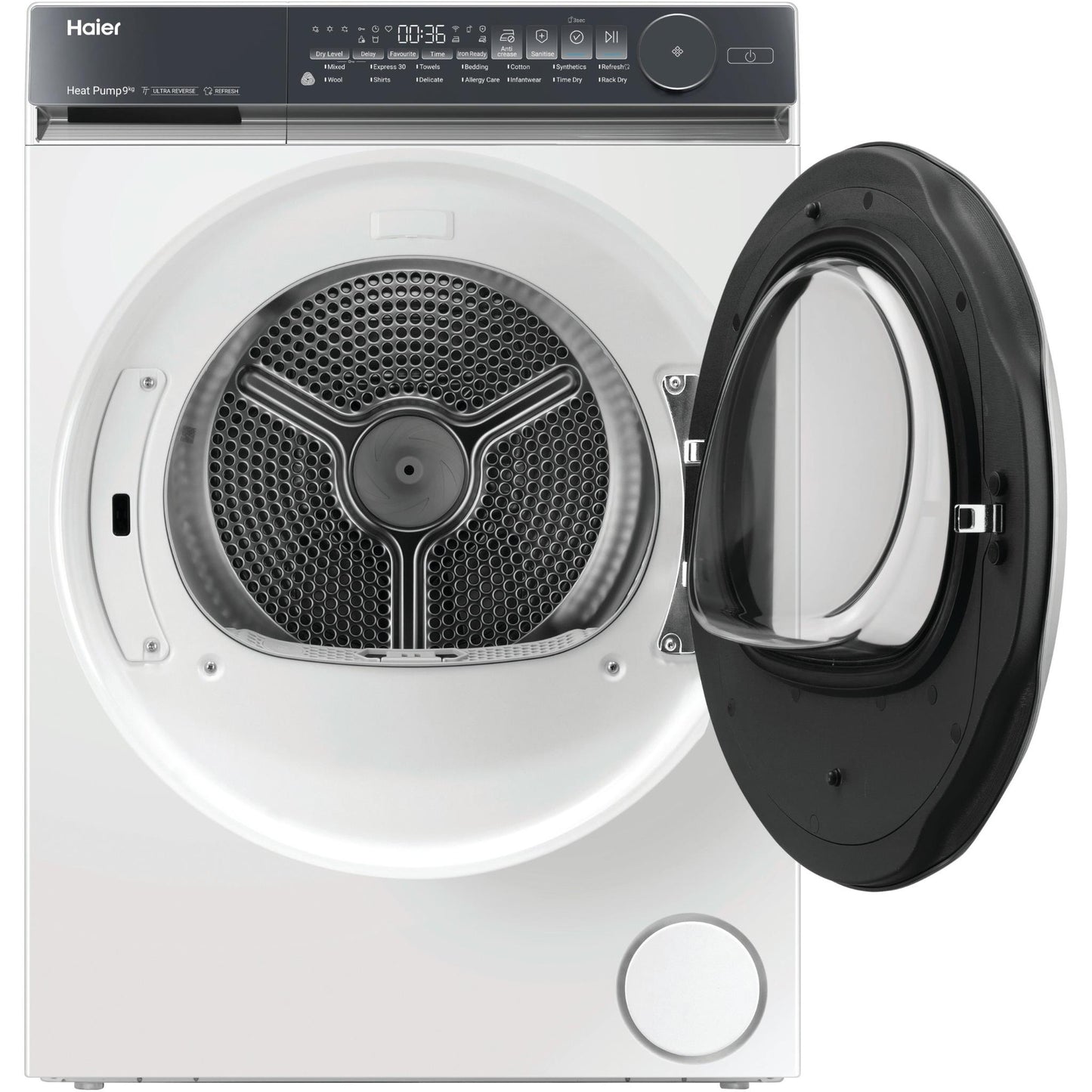 Haier HDHP90NW1 9kg 500 Series Heat Pump Dryer (White)