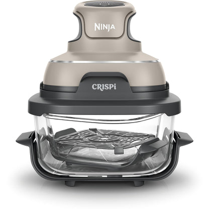 Ninja Crispi 4-in-1 Portable Glass Air Fryer (Stone)