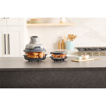 Ninja Crispi 4-in-1 Portable Glass Air Fryer (Stone)