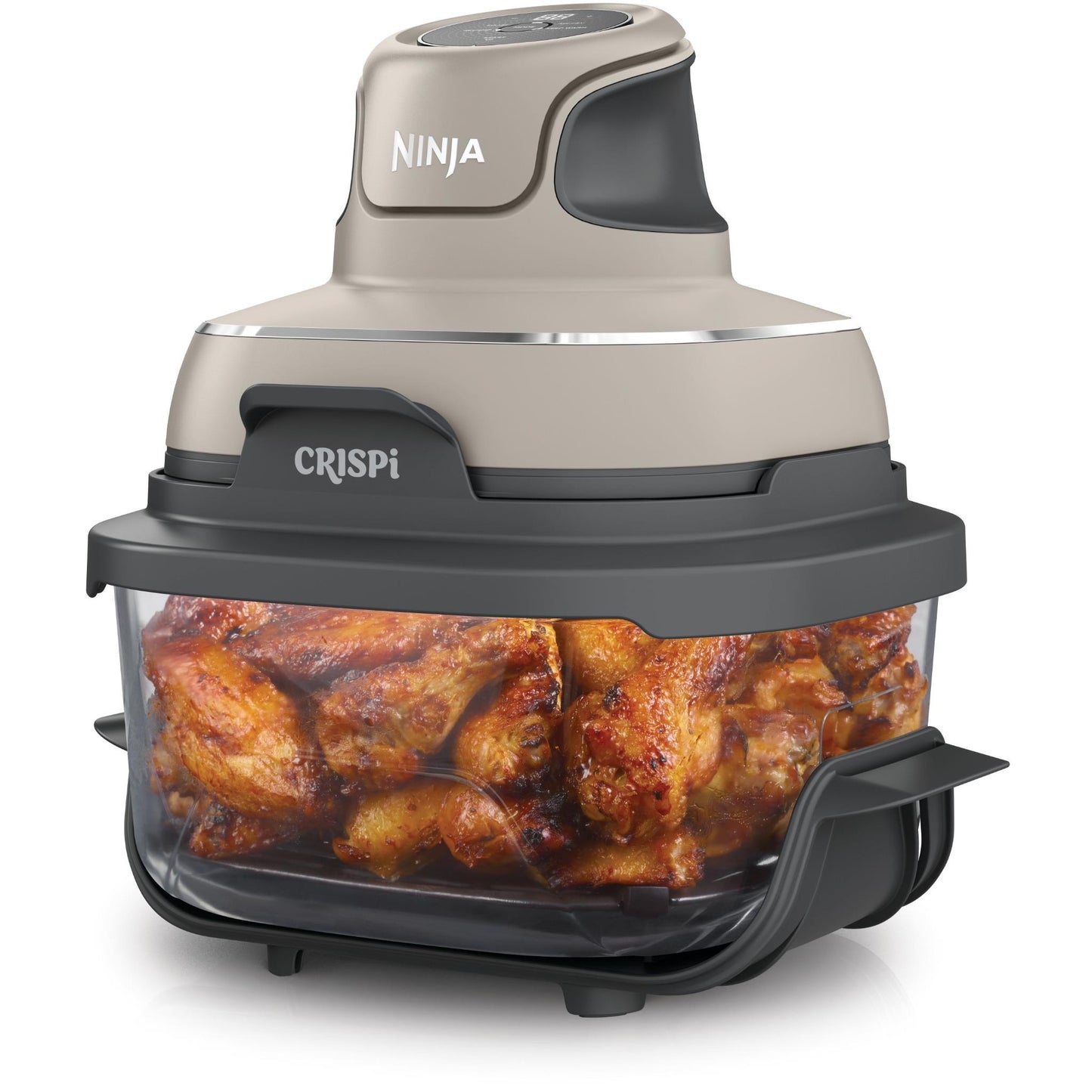 Ninja Crispi 4-in-1 Portable Glass Air Fryer (Stone)