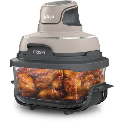 Ninja Crispi 4-in-1 Portable Glass Air Fryer (Stone)