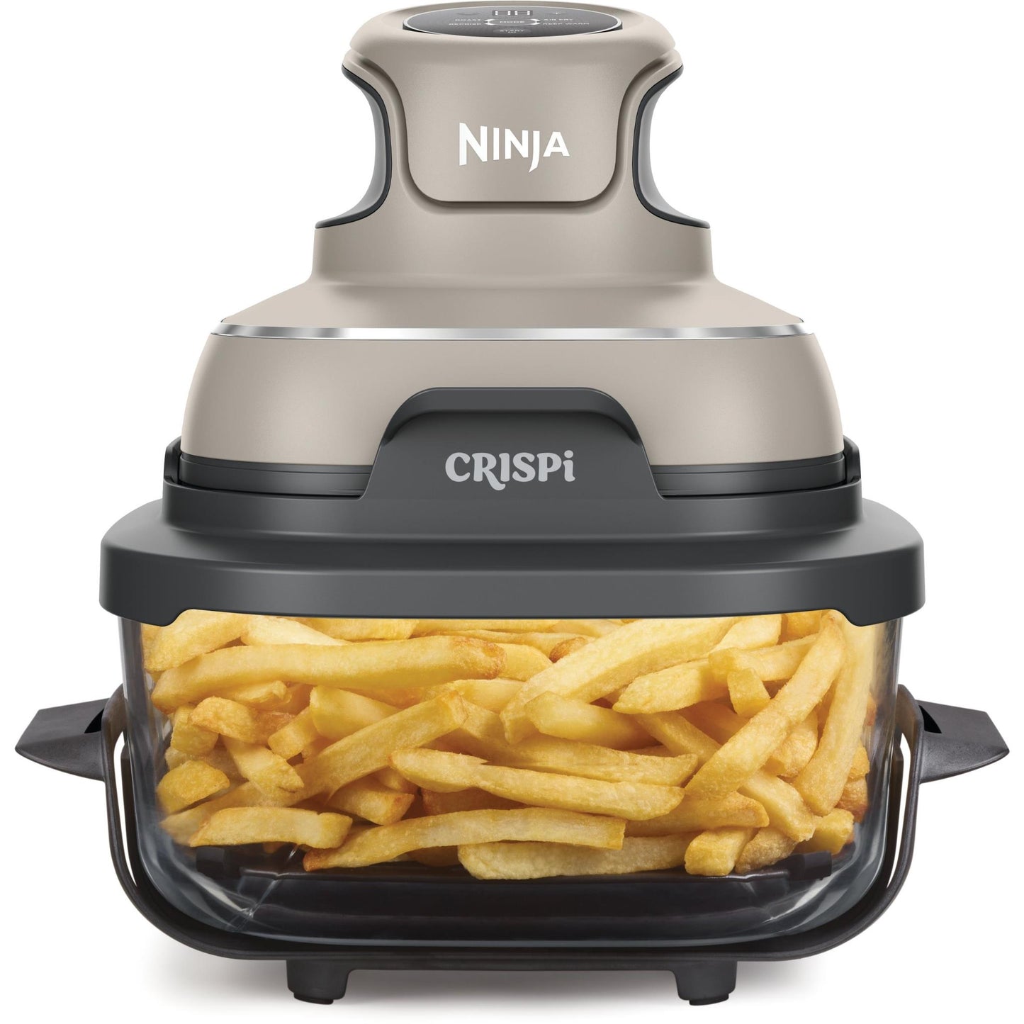 Ninja Crispi 4-in-1 Portable Glass Air Fryer (Stone)