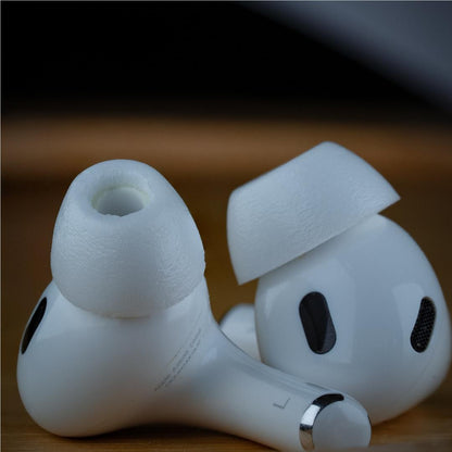 Comply TRUEGXP MAX Ear Tips for Apple AirPods Pro 1/2 (White) [Medium - 3 Pairs]