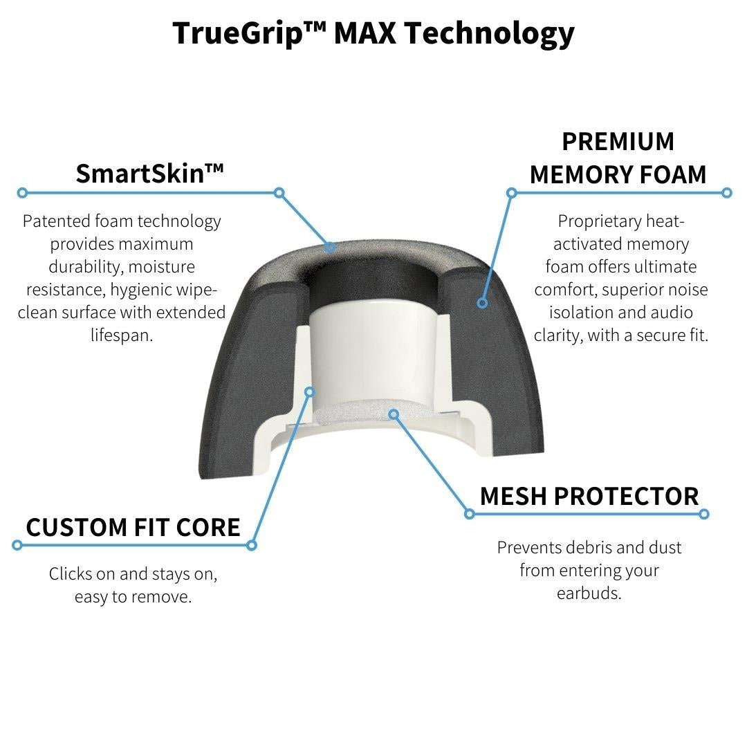 Comply TRUEGXP MAX Ear Tips for Samsung Galaxy Buds3 Pro [Medium - 3 Pairs]
