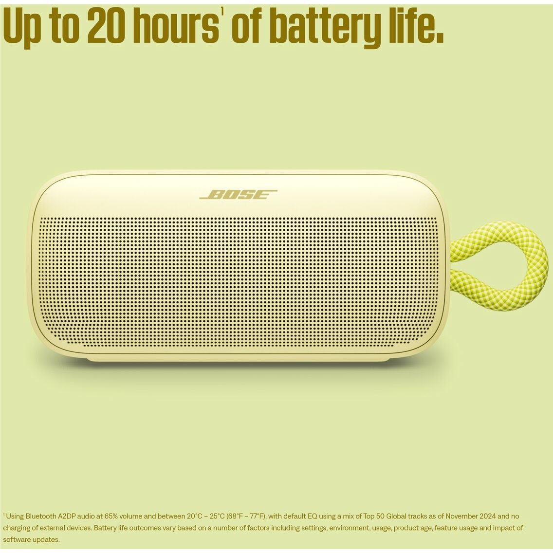 Bose SoundLink Plus Portable Speaker (Citrus Yellow)