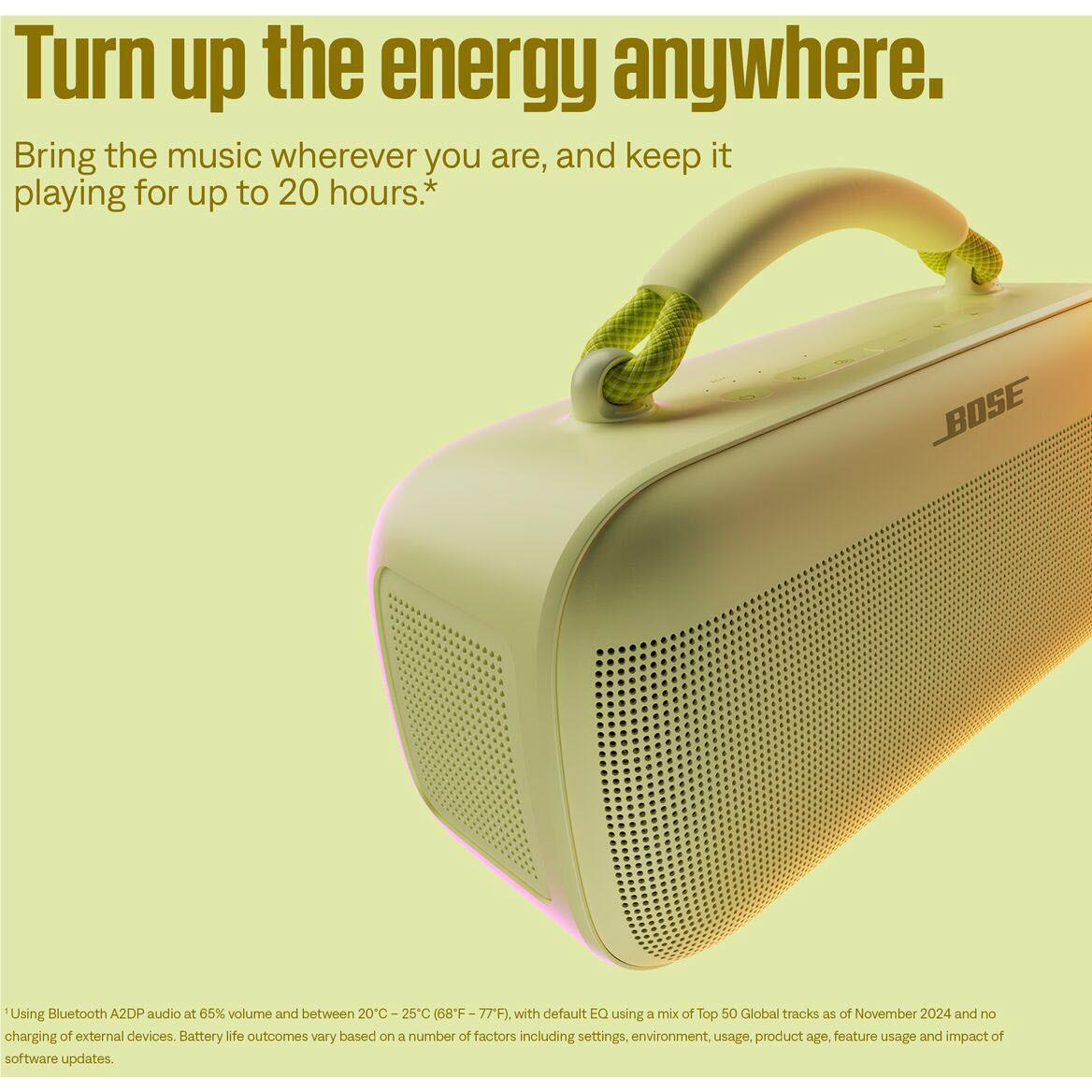 Bose SoundLink Max Portable Speaker (Citrus Yellow)