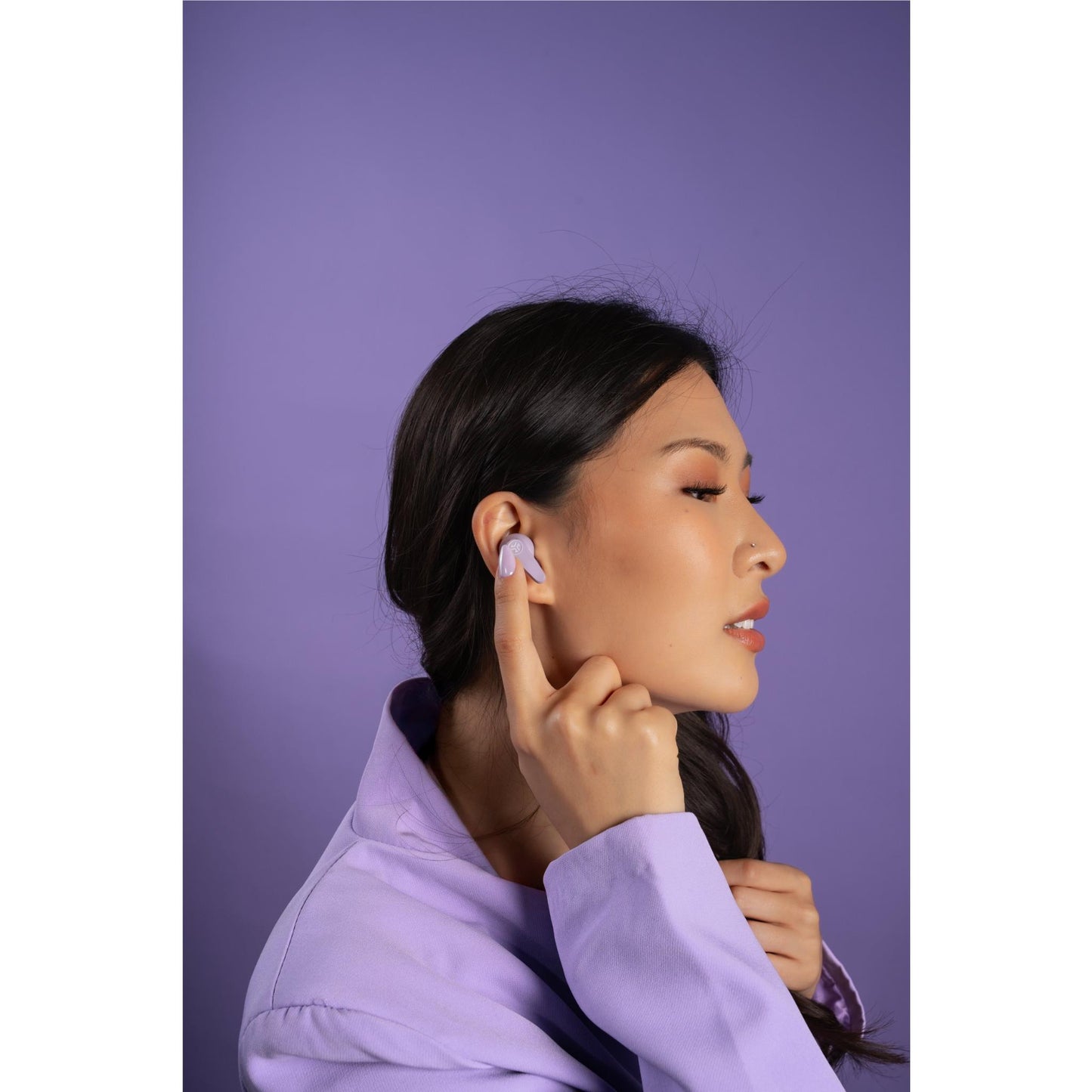 JLab Go Pods ANC True Wireless Earbuds (Lilac)