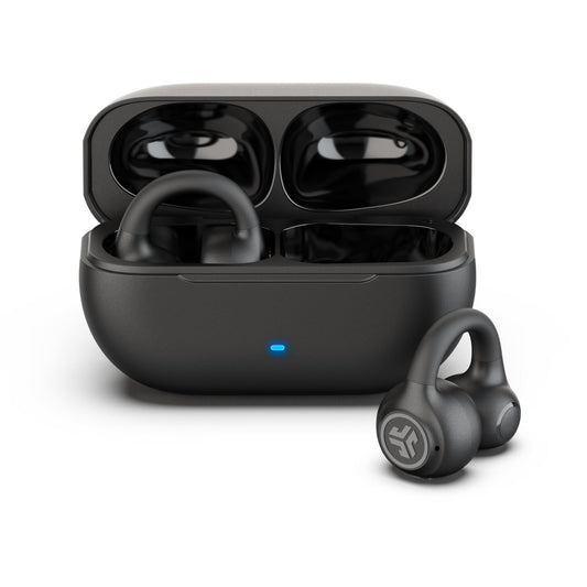 JLab Flex Open Wireless Earbuds (Black)