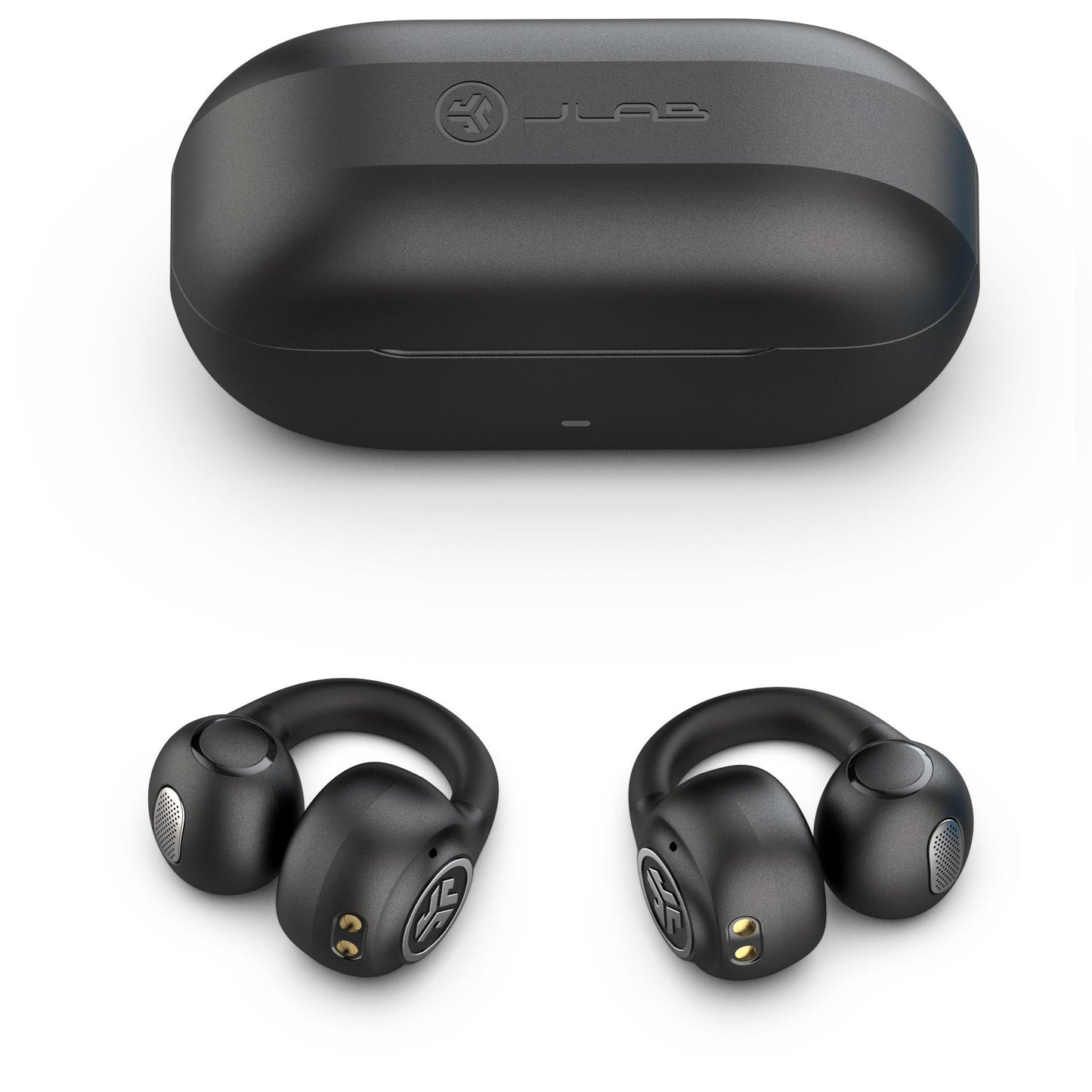JLab Flex Open Wireless Earbuds (Black)