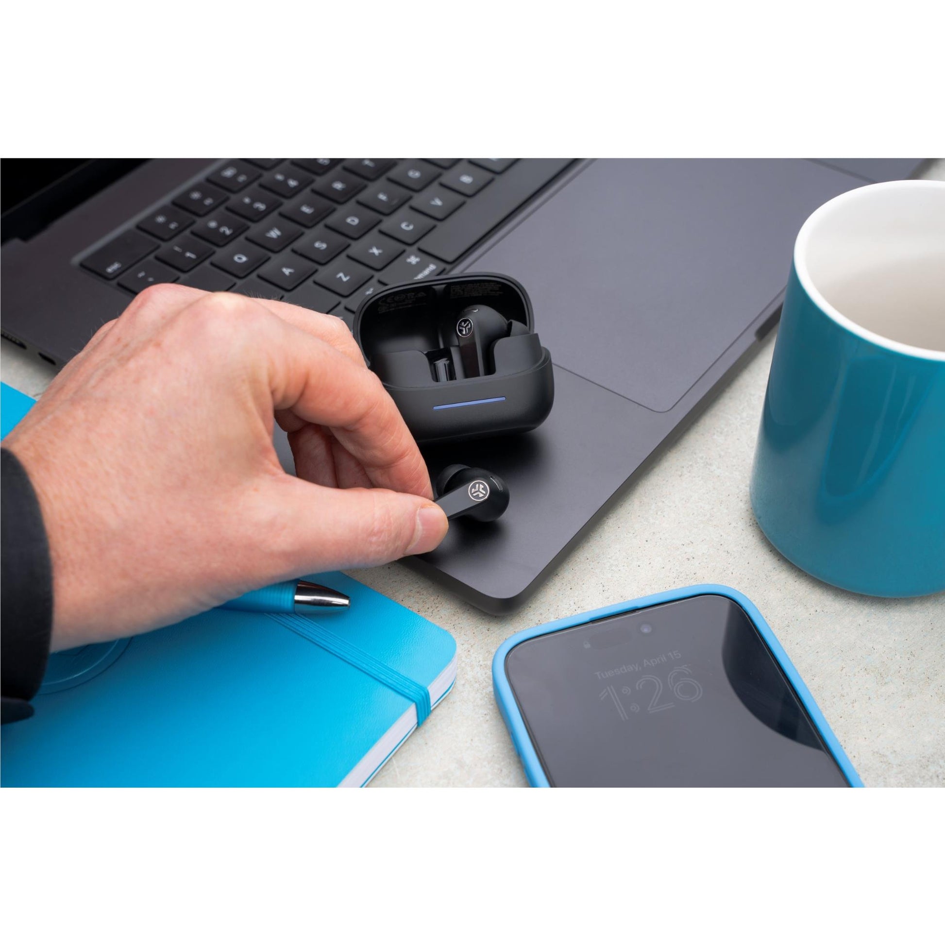 JLab JBuds Pods ANC True Wireless Earbuds (Black)