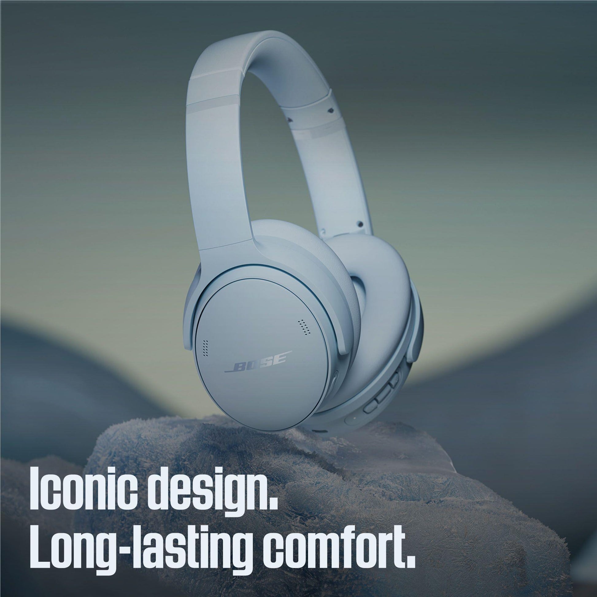 Bose QuietComfort Noise Cancelling Headphones (Ice Blue)