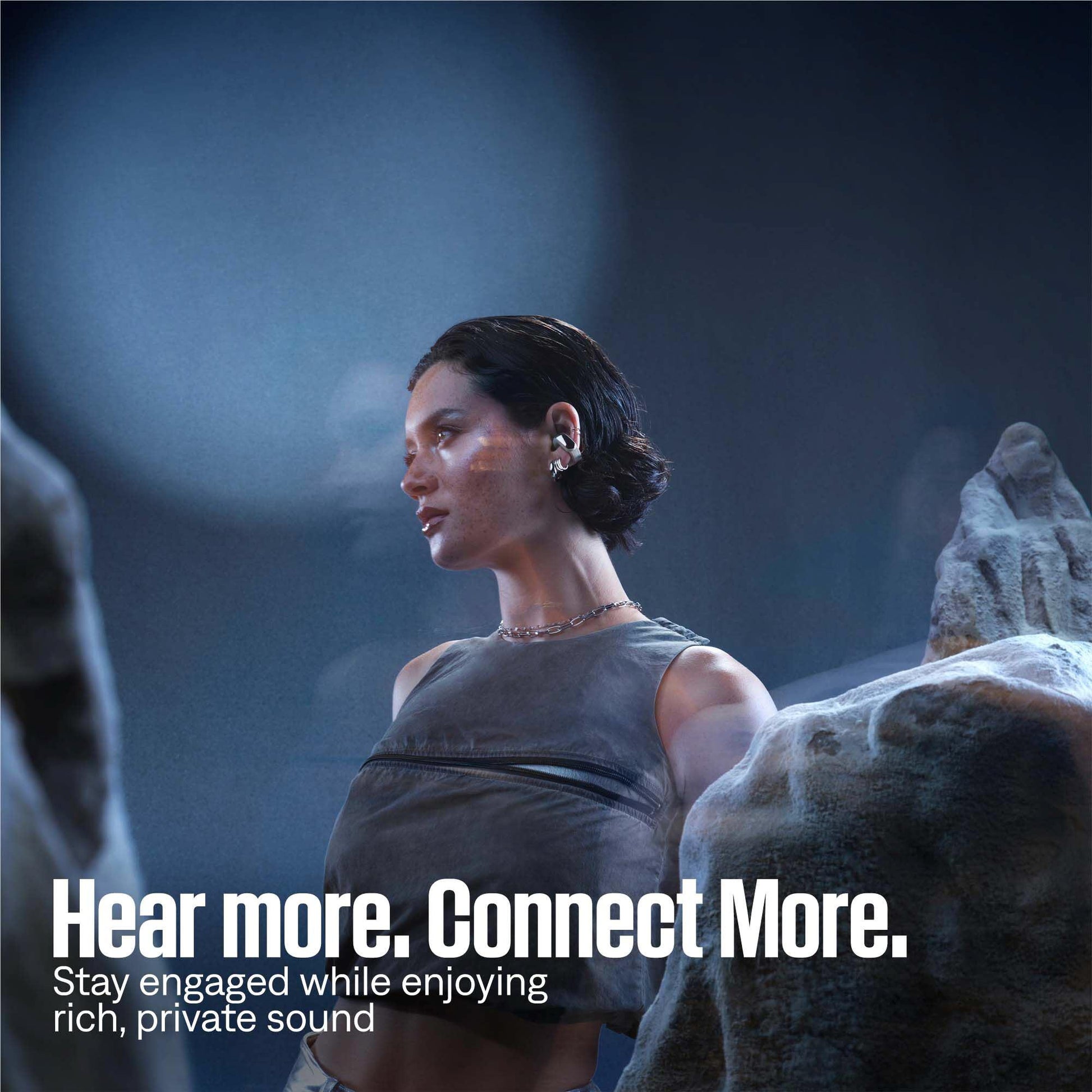 Bose Ultra Open Earbuds (Moonlight Grey)