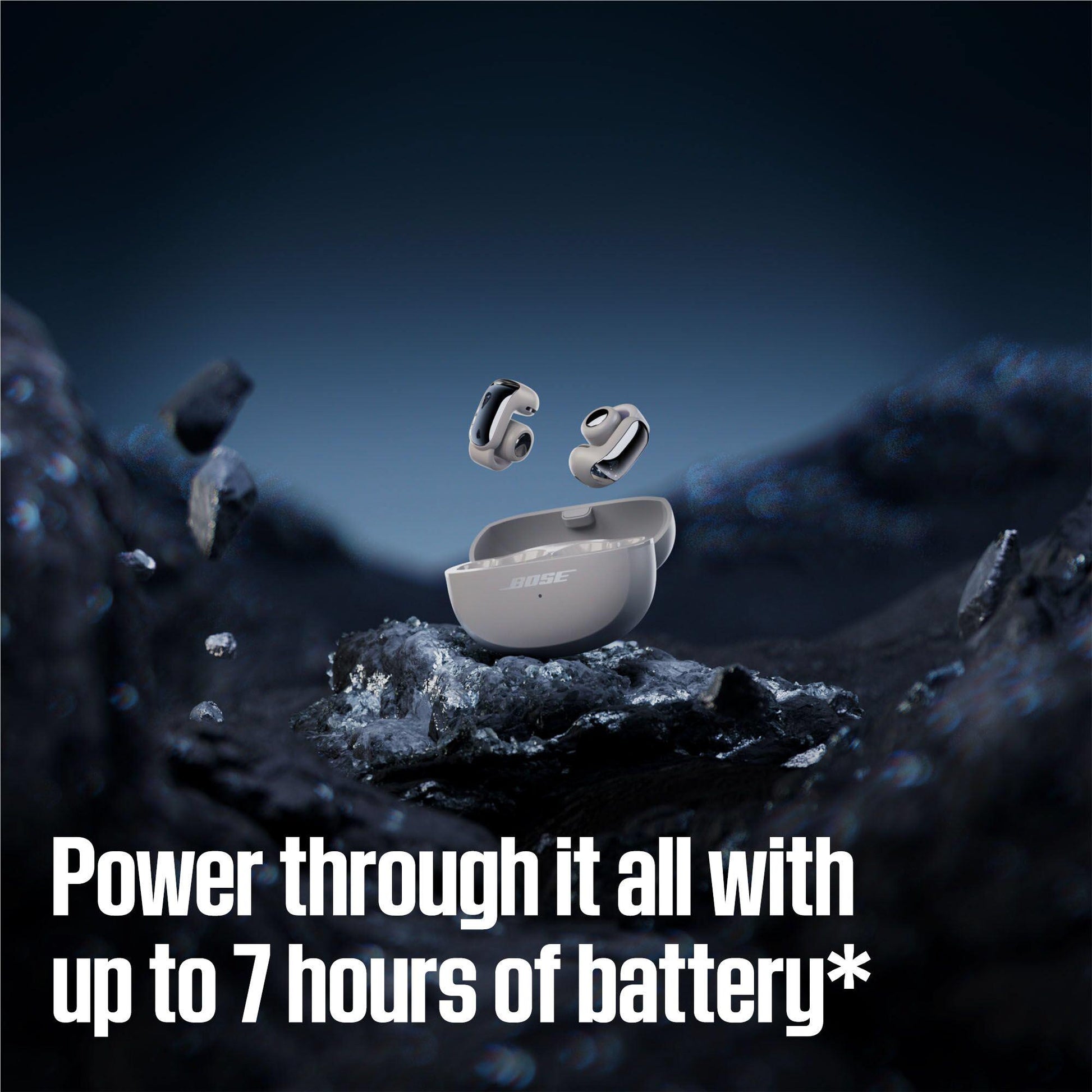 Bose Ultra Open Earbuds (Moonlight Grey)