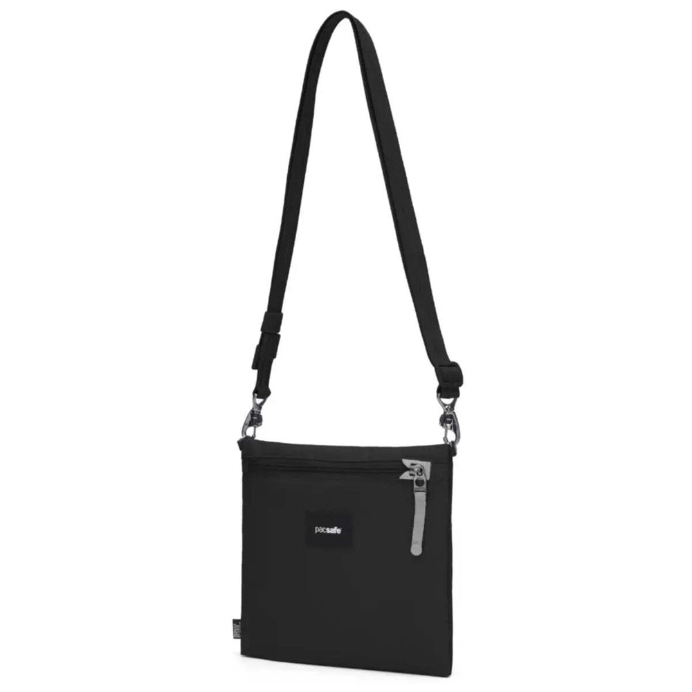 Pacsafe Go Anti-Theft Crossbody Pouch - Jet Black