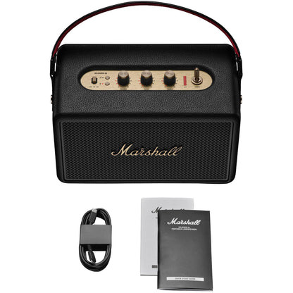 Marshall Kilburn III Portable Speaker (Black & Brass)