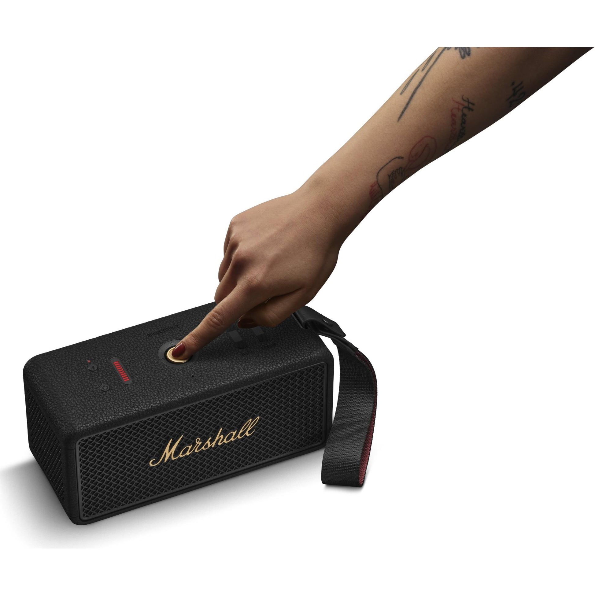 Marshall Middleton II Portable Speaker (Black & Brass)