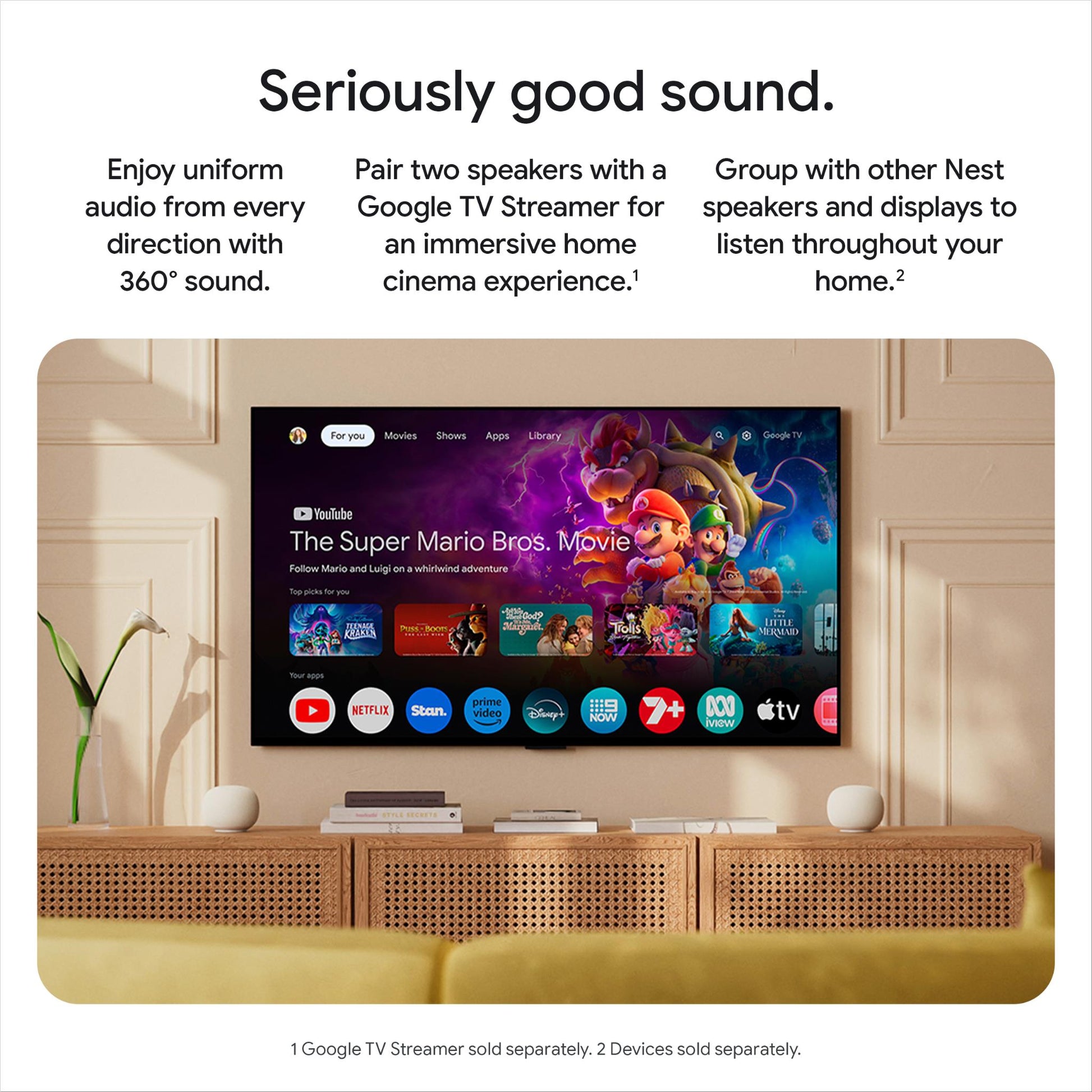 Google Home Speaker (Porcelain)