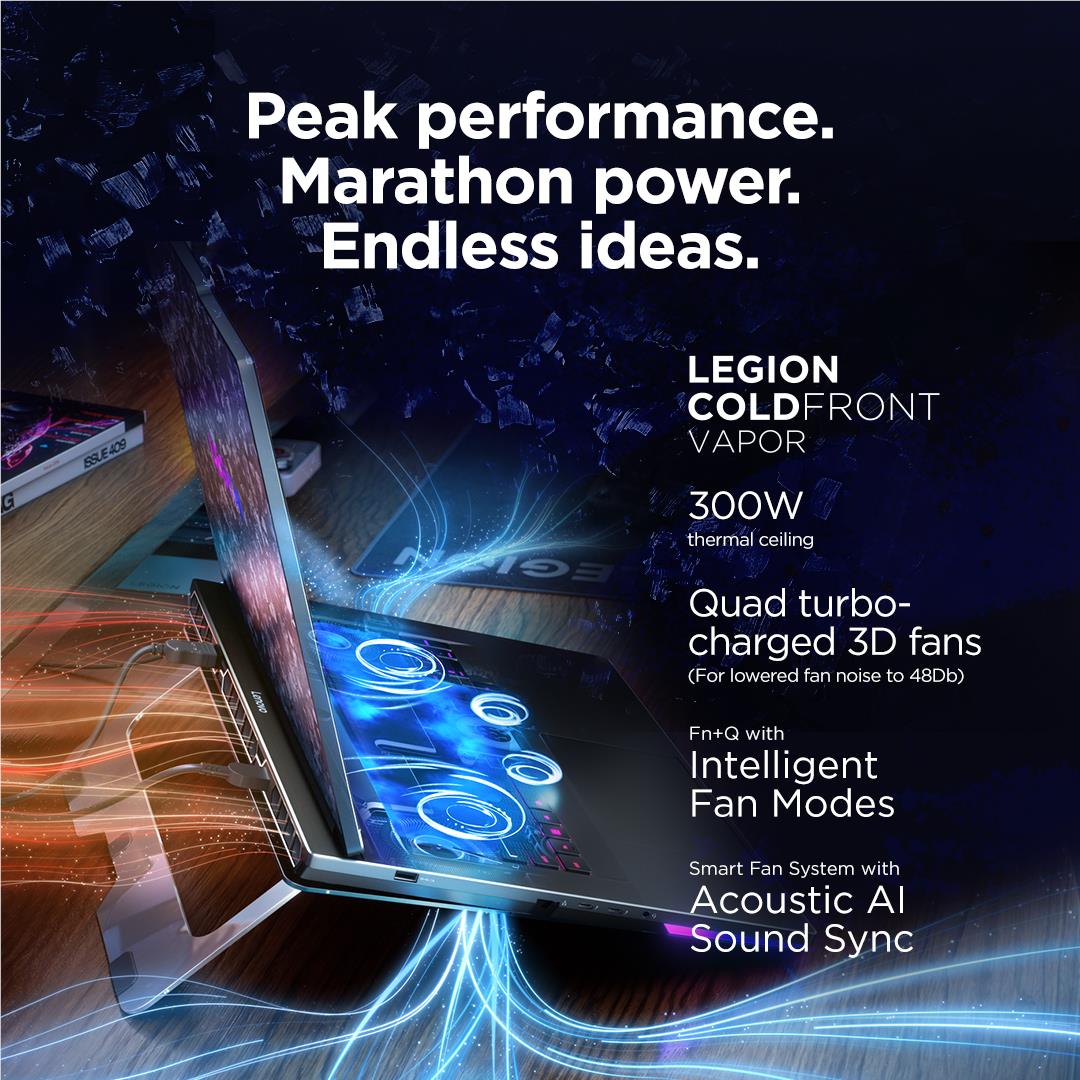 Lenovo Legion 9i 18" WQUXGA 240Hz Gaming Laptop (Intel Core Ultra 9-275HX)[GeForce RTX 5090]