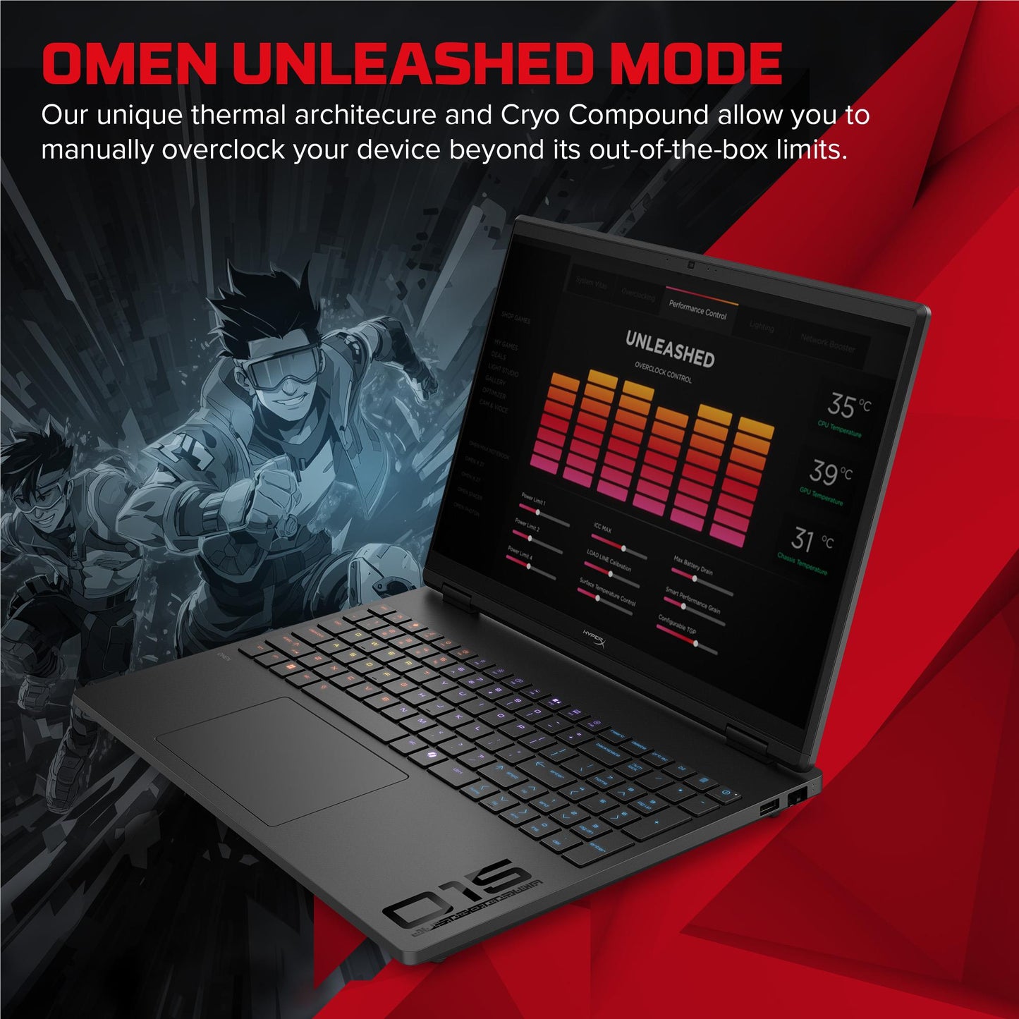 HyperX OMEN 15.3" WQXGA 180Hz Gaming Laptop (Intel Core I7 - 14650HX)[Geforce RTX 5060]