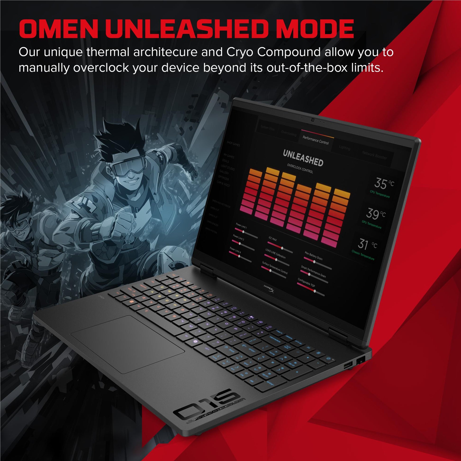 HyperX OMEN 15.3" WQXGA 180Hz Gaming Laptop (Intel Core I7 - 14650HX)[Geforce RTX 5060]