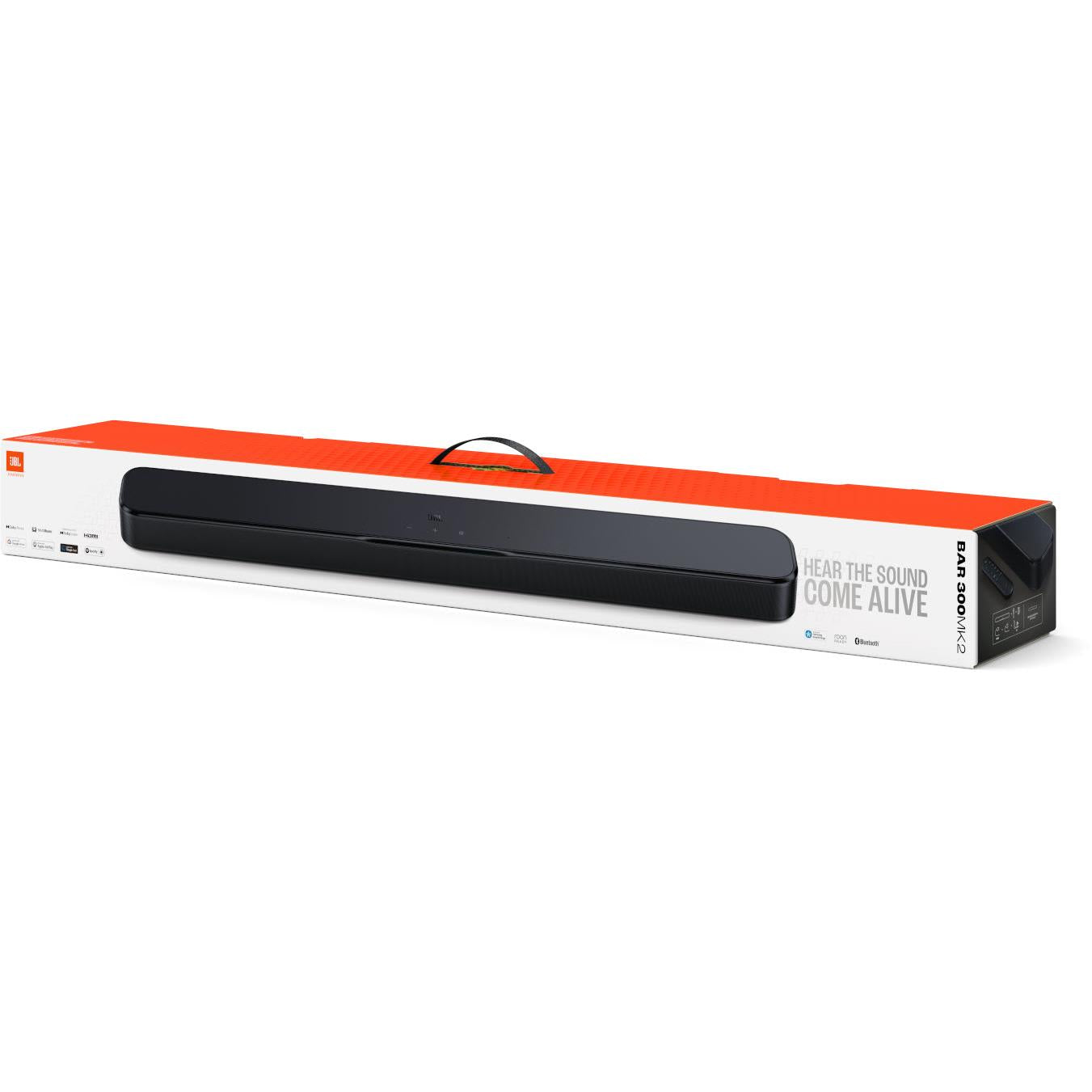 JBL BAR 300 MK2 5.0ch Virtual Atmos Soundbar (Black)