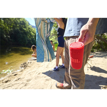 JBL Grip Compact Portable Speaker with Ambient Light (Red)