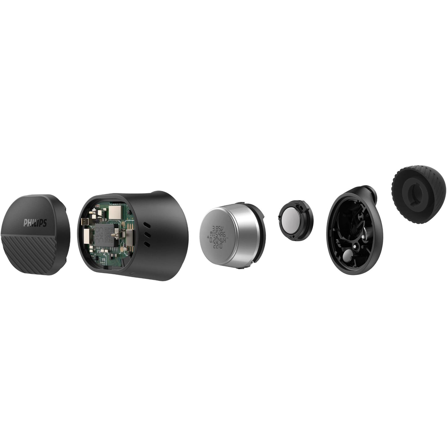 Philips TAT5000 True Wireless ANC Earbuds (Black)