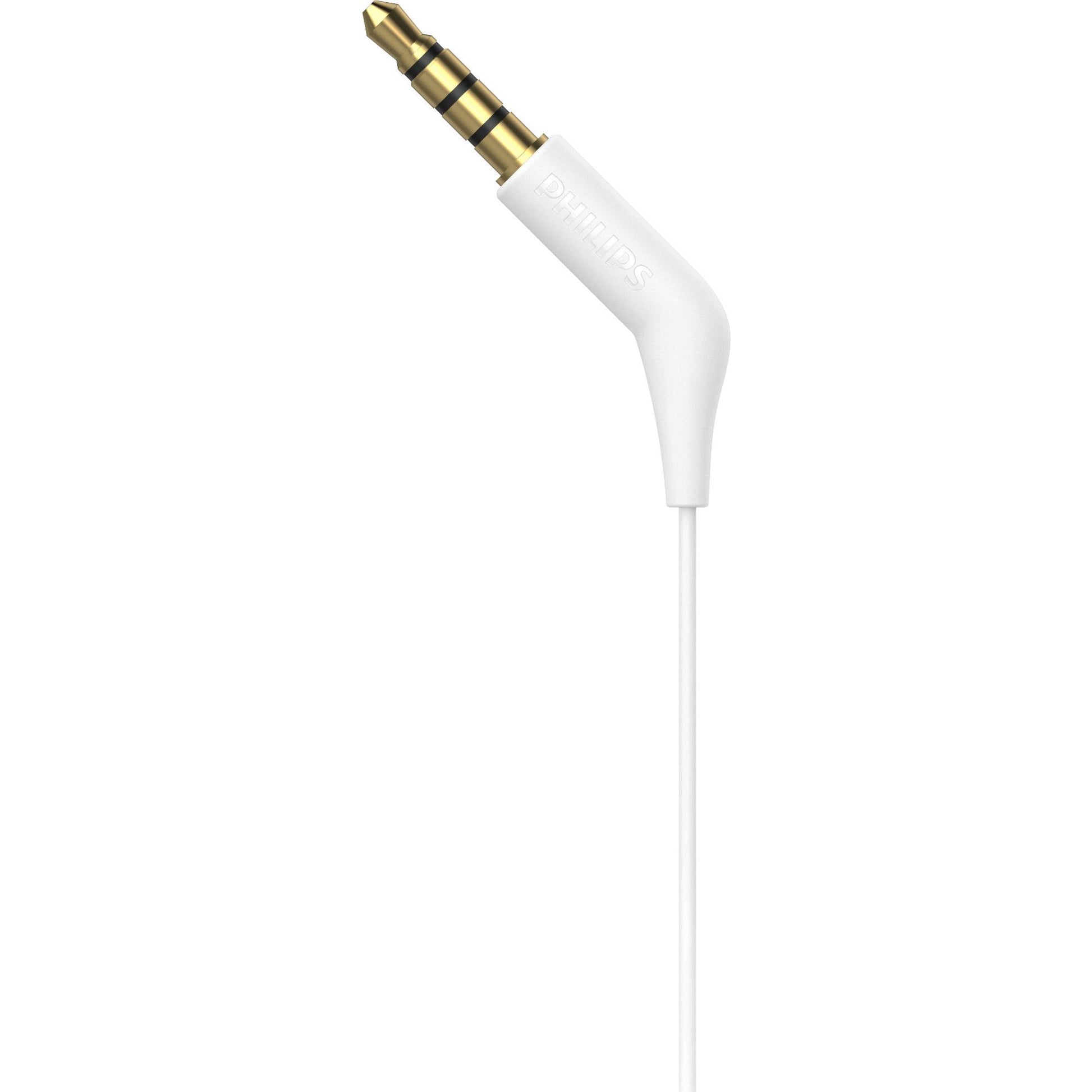 Philips TAE1105 Wired Gel Earbuds (White)