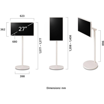 LG 27" StanbyME 2 Portable Smart Touch Screen
