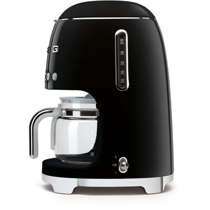 Smeg 50s Retro Style Filter Coffee Machine (Black)