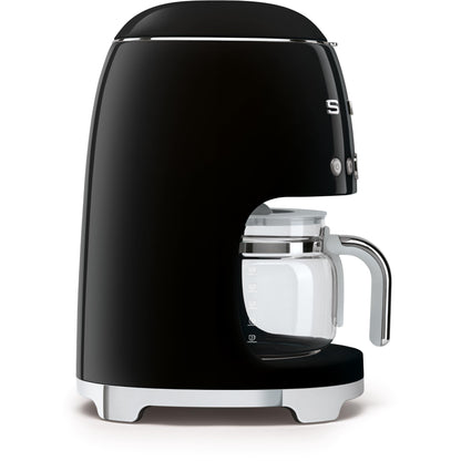 Smeg 50s Retro Style Filter Coffee Machine (Black)