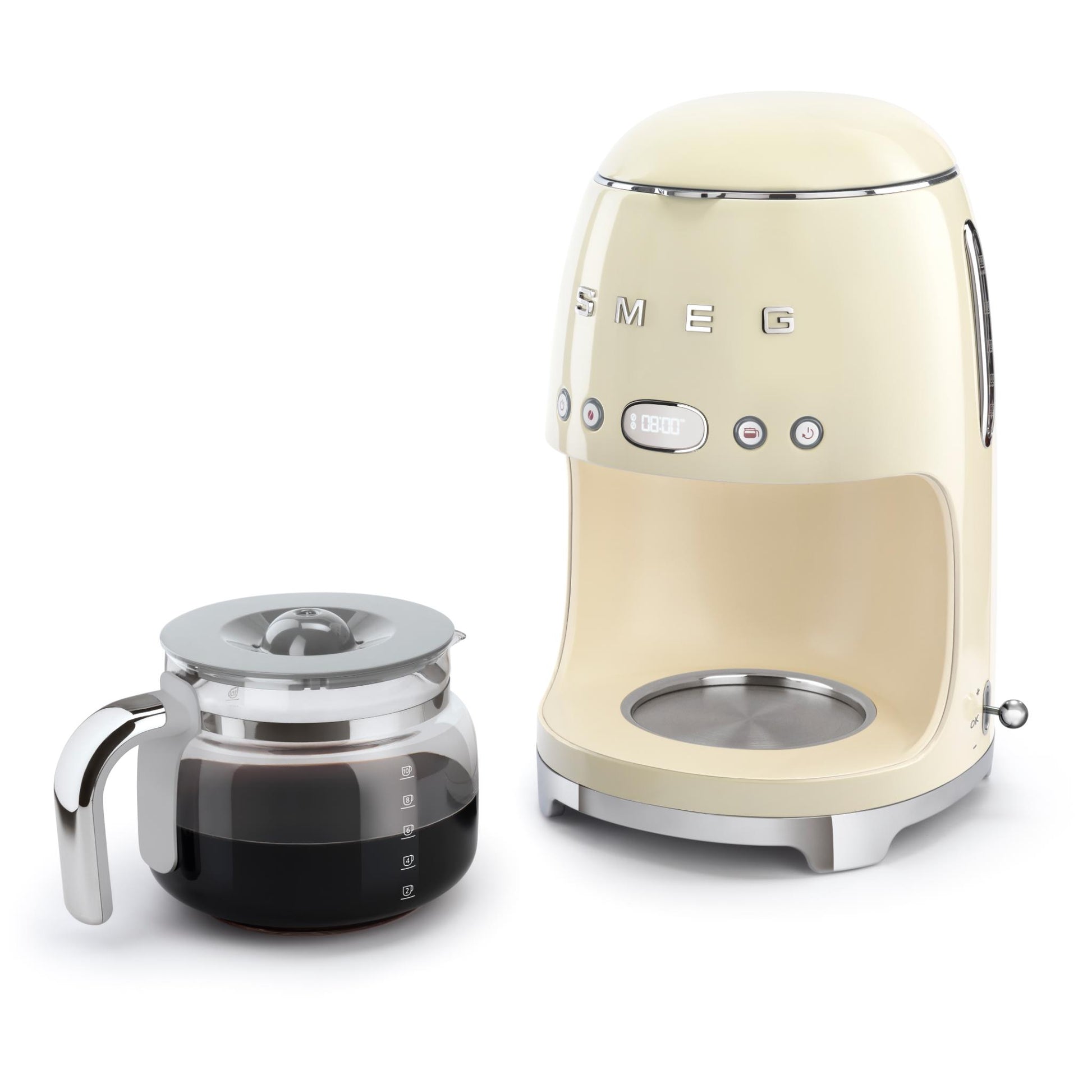 Smeg 50s Retro Style Filter Coffee Machine (Cream)